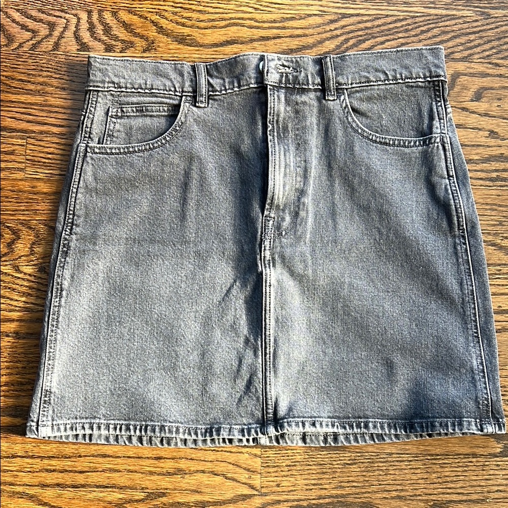 Everlane the way high denim skirt 29 - Picture 2 of 8
